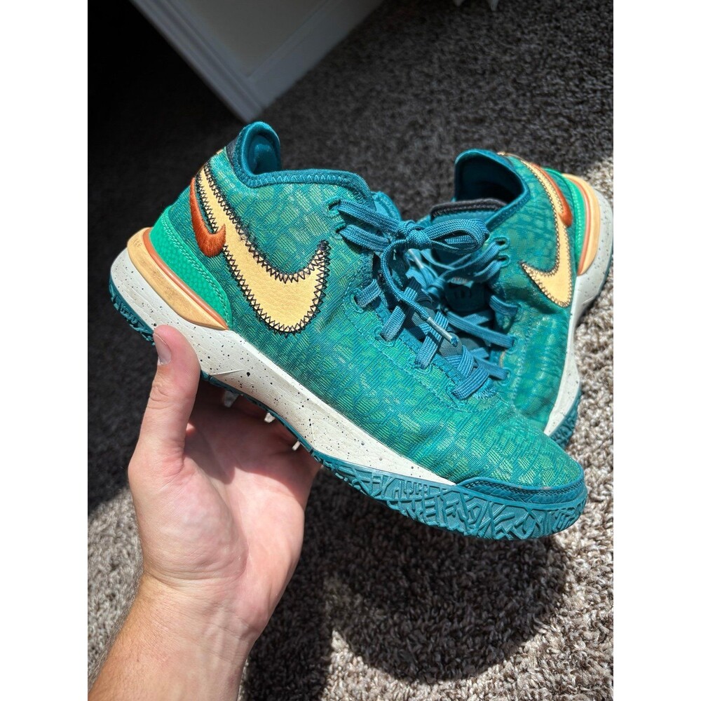 Nike Zoom LeBron NXXT Gen "Geode Teal" Basketball Shoes – Size 8